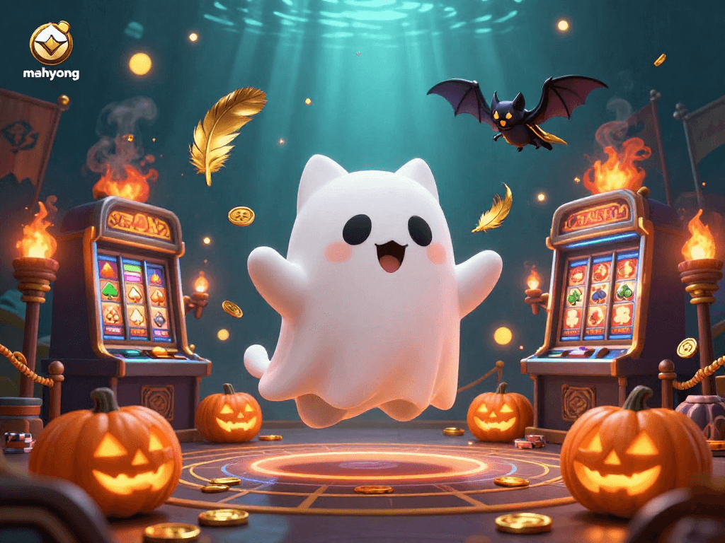 Spin the reels and win big with mahyong, a captivating 3D casino experience featuring vibrant characters and action.